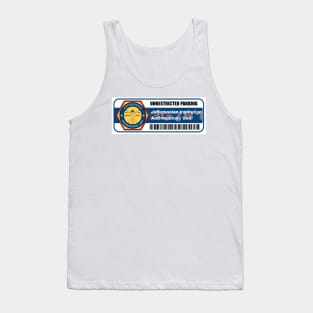 Jeffersonian Institution Parking Permit Tank Top